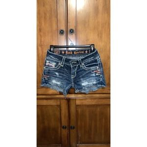 Rock Revival Jean Shorts